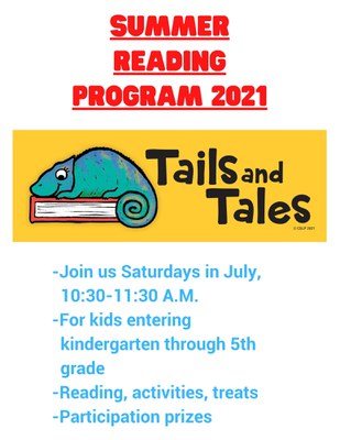 Summer Reading Program 2021